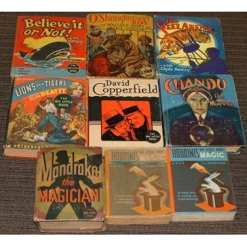 9 Misc. Magic Related Big Little Books