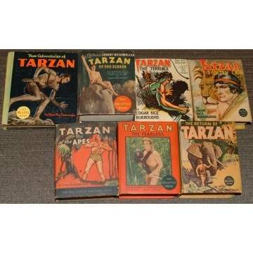 7 Tarzan Big Little Books
