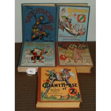 5 Frank L. Blum Oz books 