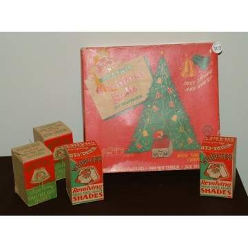 Group of Christmas Light Shades & Bells