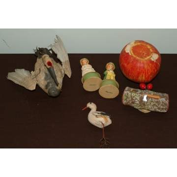 Group of 6 Misc. Candy Containers