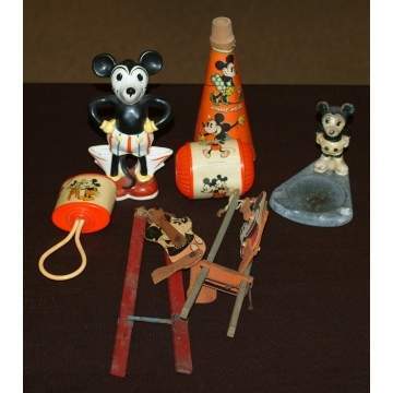 Group of Misc. Mickey Mouse Toys