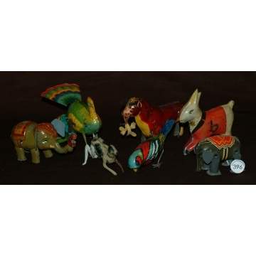 Group of 7 Misc. Tin Wind-Ups