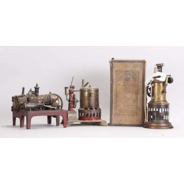 Group of 3 Steam Engines