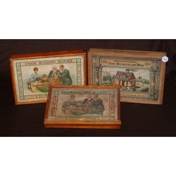 Group of 3 Building Block Sets