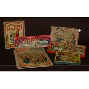 Group of Toy Village Games