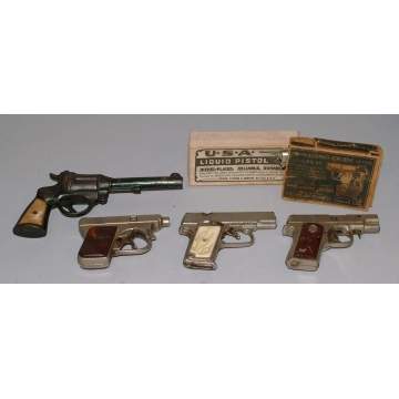 Group of 6 Toy Cap Guns