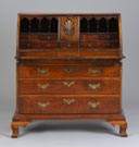 18th Century Tiger Maple Chippendale Drop Front Desk