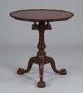 Fine & Rare Diminutive Mahogany Chippendale Tea Table; Philadelphia, PA, circa 1770