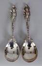 2 Reed & Barton Sterling Silver Spoons, Love Disarmed