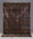 Persian Silk Rug, All Over Pattern