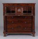 Mahogany Empire Butlers Desk