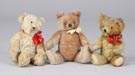 3 Mohair Teddy Bears