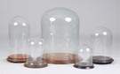 Group of 5 Glass Domes