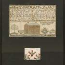 Harriet Talcotts Sampler, 1844