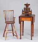 Child's Chair, Sweing Unit, Cherry Stand