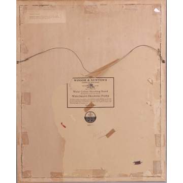 Ralph Avery (American, 1906-1976) "Trinity Church"