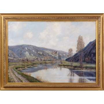 S. Burghofer, Mountainous Landscape