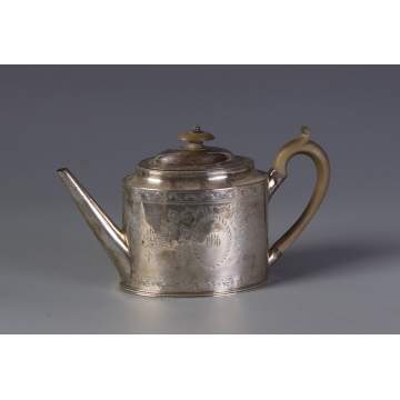 Hester Bateman Sterling Teapot