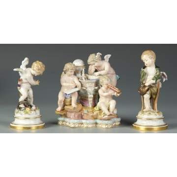 Meissen Figurines and Figural Group