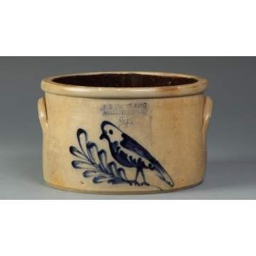 Rare F.B. Norton & Co., Worcester, Mass., Cake Crock