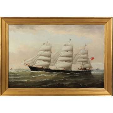 William Howard Yorke (British, 1858-1903) The Ship "Durham"