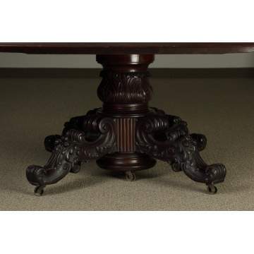 Mid 19th Cent. Mahogany Dining Table