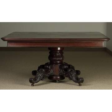 Mid 19th Cent. Mahogany Dining Table