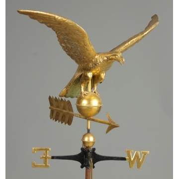 Gilt Copper Weathervane