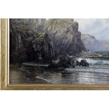 William Trost Richards (American, 1833-1905) Seascape