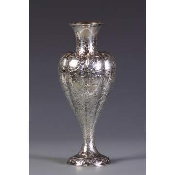 Tiffany & Co. Makers Sterling Vase
