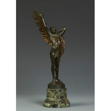 Stefen Schwartz (Austrian, 1851-1924) Bronze on Marble Base