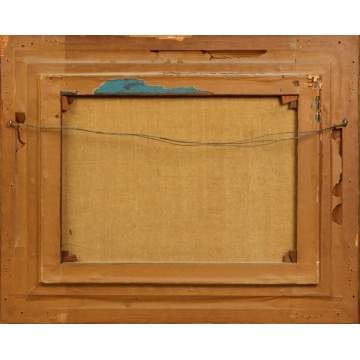 Frank Barney (American 1862-1954) Garden Scene