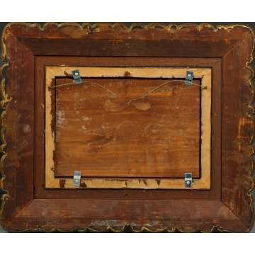 Sgn. Field, Landscape w/woman walking