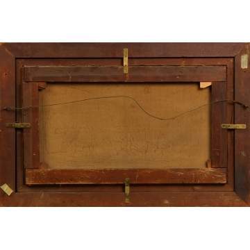 George Willoughby Maynard (American 1843-1923) Lake scene