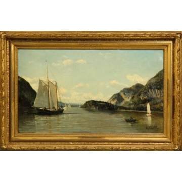 George Willoughby Maynard (American 1843-1923) Lake scene