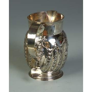17th Cent. Silver Pitcher