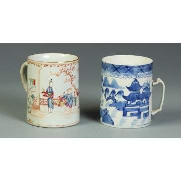 2 Chinese Export Mugs