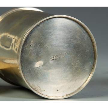 C.W. Stewart, Lexington KY, Silver Beaker & Baily & Kitchen Silver Beaker