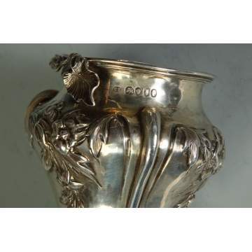 2 Silver Strainers/Funnels