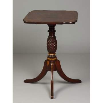 Federal Mahogany Tilt Top Stand