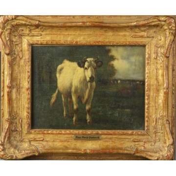 Mme. Marie Dieterle, Cow in pasture