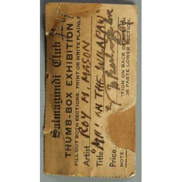 Roy Mason "Mill on the Wilapaw"