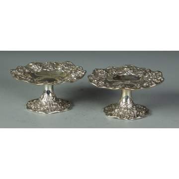 Pair of S. Kirk & Son Co. Miniature Sterling Compotes