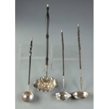 Group of 4 Hot Toddy Spoons