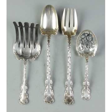 4 Tiffany & Co. Sterling Serving Pieces