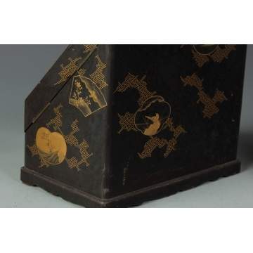 3 Oriental Lacquered Boxes