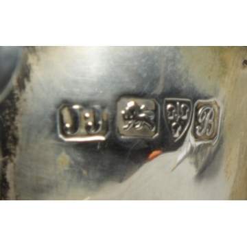 Sterling Footed Bowl & Sterling Handled Bowl