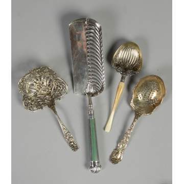 Group of 4 Sterling Serving Pieces