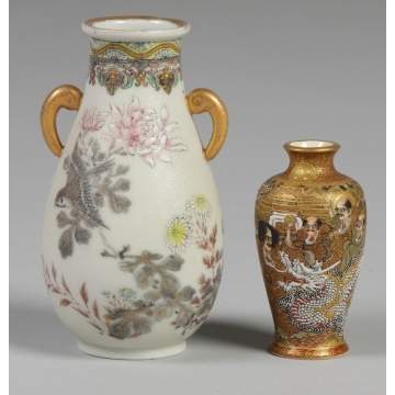 2 Sgn. Japanese Vases